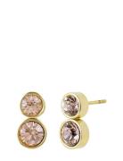 Lima Duo Earring Vintage Rose/Gold Accessories Jewellery Earrings Stud...