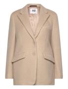 Betina Blazer Ulljacka Jacka Beige Twist & Tango