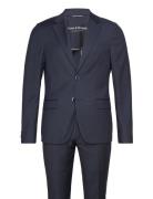 Bruun & Stengade Bs Napa Slim Fit Suit Set Marinblå