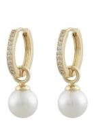 SNÖ Of Sweden Core Pearl Ring Ear Guld