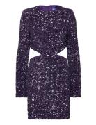 Stellacras Dress Kort Klänning Purple Cras