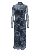 Ewagz P Long Dress Maxiklänning Festklänning Blue Gestuz