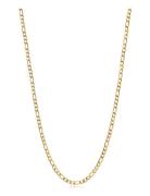 Men's Gold Figaro Chain In 3Mm Halsband Smycken Gold Nialaya