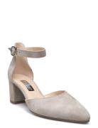 Gabor Ankle-Strap Pumps Beige