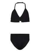 Lindex Bikini Bg Frill Svart