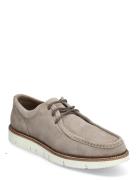 Eilo Vibram Low - Ardesia Suede Loafers Låga Skor Grey Garment Project