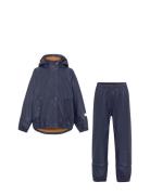 Zet Outerwear Rainwear Rainwear Sets Blue Molo