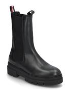 Tommy Hilfiger Monochromatic Chelsea Boot Svart