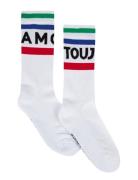Gasnier Amour Toujours Lingerie Socks Regular Socks White Maison Labic...