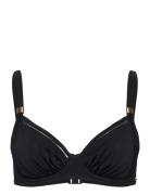 Fantasie East Hampton Uw Gathered Full Cup Bikini Top Svart