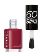 60 Seconds Nail Polish 710 Oh My Chery Nagellack Smink Red Rimmel
