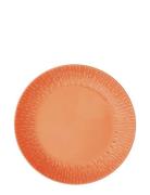 Aida Confetti Lunch Plate W/Relief 1 Pcs . Giftbox Orange