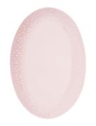 Aida Confetti Oval Dish W/Relief 1 Pcs. Giftbox Rosa