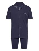Cotton-Lng-Set Pyjamas Navy Polo Ralph Lauren