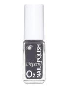 Minilack Oxygen Färg A748 Nagellack Smink Grey Depend Cosmetic