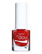 7Day Hybrid Polish 7208 Nagellack Smink Red Depend Cosmetic