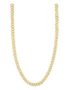 Heat Recycled Chain Necklace Gold-Plated Accessories Jewellery Necklac...