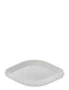 PotteryJo Tulipa Oval Platter Vit