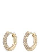 Brooklyn Ring Ear Accessories Jewellery Earrings Hoops Gold SNÖ Of Swe...