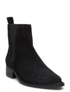 Bialusia Chelsea Boot Suede Shoes Chelsea Boots Black Bianco