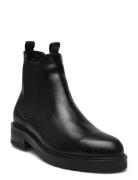 Luca Wool Shoes Chelsea Boots Black Pavement