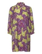Yasemili 7/8 Shirt Dress S. Dresses Shirt Dresses Purple YAS