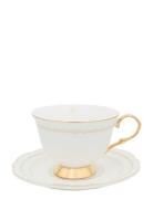 Hilke Collection Cup With Saucer - Anima Bianco Vit