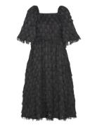 YAS Yasdio 2/4 Midi Dress Svart