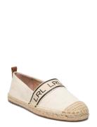 Lauren Ralph Lauren Caylee Iii Canvas Espadrille Kräm