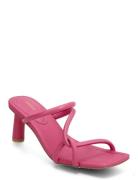 Hisma Sandal Med Klack Pink SUNCOO Paris