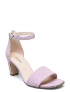 Ankle-Strap Sandal Sandal Med Klack Purple Gabor