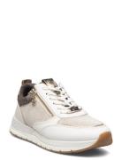 Women Lace-Up Låga Sneakers White Tamaris