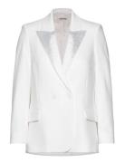 Visit Tailleur Strass Rain Blazers Double Breasted Blazers White Zadig...