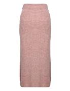 Mamalicious Mlisla Knit Midi Skirt Hw Rosa