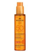 Tanning Sun Oil Spf50 150 Ml Solkräm Kropp Nude NUXE