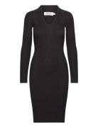 Mschagnese Harike V Dress Dresses Bodycon Dresses Black MSCH Copenhage...