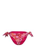 Miami Rio T Swimwear Bikinis Bikini Bottoms Side-tie Bikinis Pink Hunk...