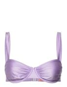 Aruba Ub Swimwear Bikinis Bikini Tops Wired Bikinitops Purple Hunkemöl...