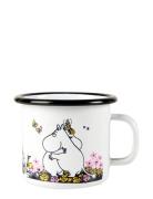 Moomin Moomin Enamel Mug 25Cl Hug Vit