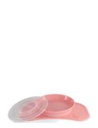Twistshake Click-Mat Mini + Plate Rosa