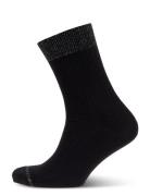 Mp Denmark Erina Wool Rib Socks Svart