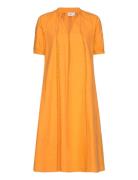 Nuphilippa Dress Knälång Klänning Orange Nümph
