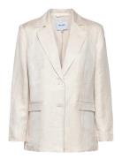 Minus Msauguste Linen Blazer 3 Grå