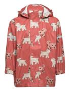 Rainjacket Pu Small Kids Outerwear Rainwear Jackets Pink Lindex