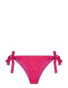 Zoey Swimwear Bikinis Bikini Bottoms Side-tie Bikinis Pink Love Storie...
