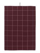 Rosendahl Textiles Gamma Viskestykke 50X70 Cm Bordeaux Home Textiles K...