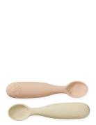 Cam Cam Copenhagen Flower Spoons, 2 Rosa