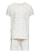 CeLaVi Pyjamas Ss W. Aop Multi/patterned