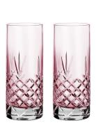 Frederik Bagger Crispy Topaz Highball - 2 Pcs Rosa