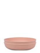 Filibabba Silic Plate 2-Pack - Peach Rosa